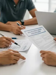 People reviewing health insurance plans for 2026 ACA Open Enrollment