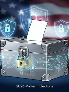 Secure ballot box with digital safeguards for 2026 midterm elections