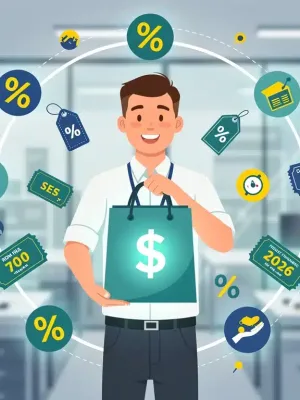 Employee enjoying significant savings from employer-sponsored discount programs in 2026