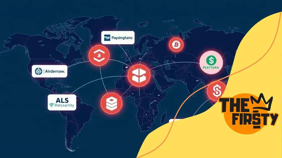 Major players in cross-border transactions