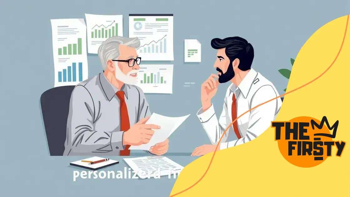 Importance of personalized financial advice