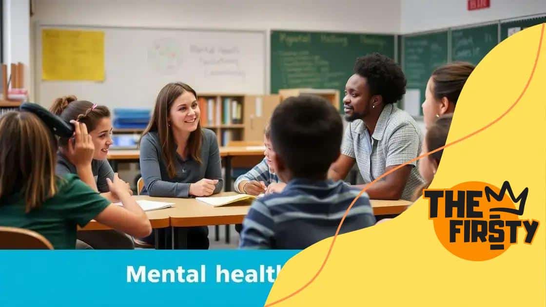 Effective strategies for implementing mental health education