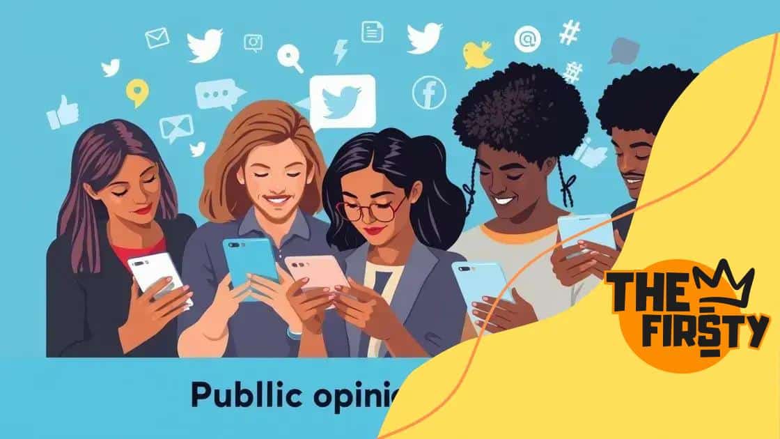 The role of social media in shaping opinions