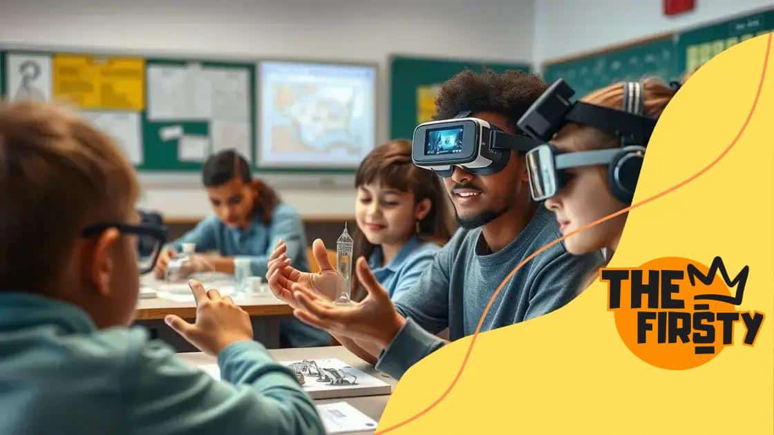 Real-world applications of AR in classrooms