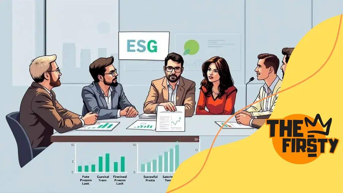 Case studies of successful ESG investments
