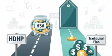 Comparison of HDHP and HSA benefits in 2026, illustrating financial savings and healthcare options.